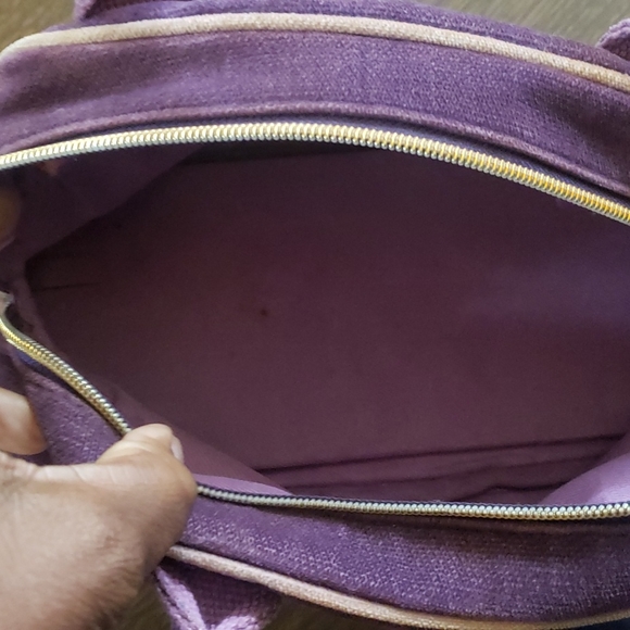 Victoria's Secret Felt Small Satchel - Picture 8 of 9